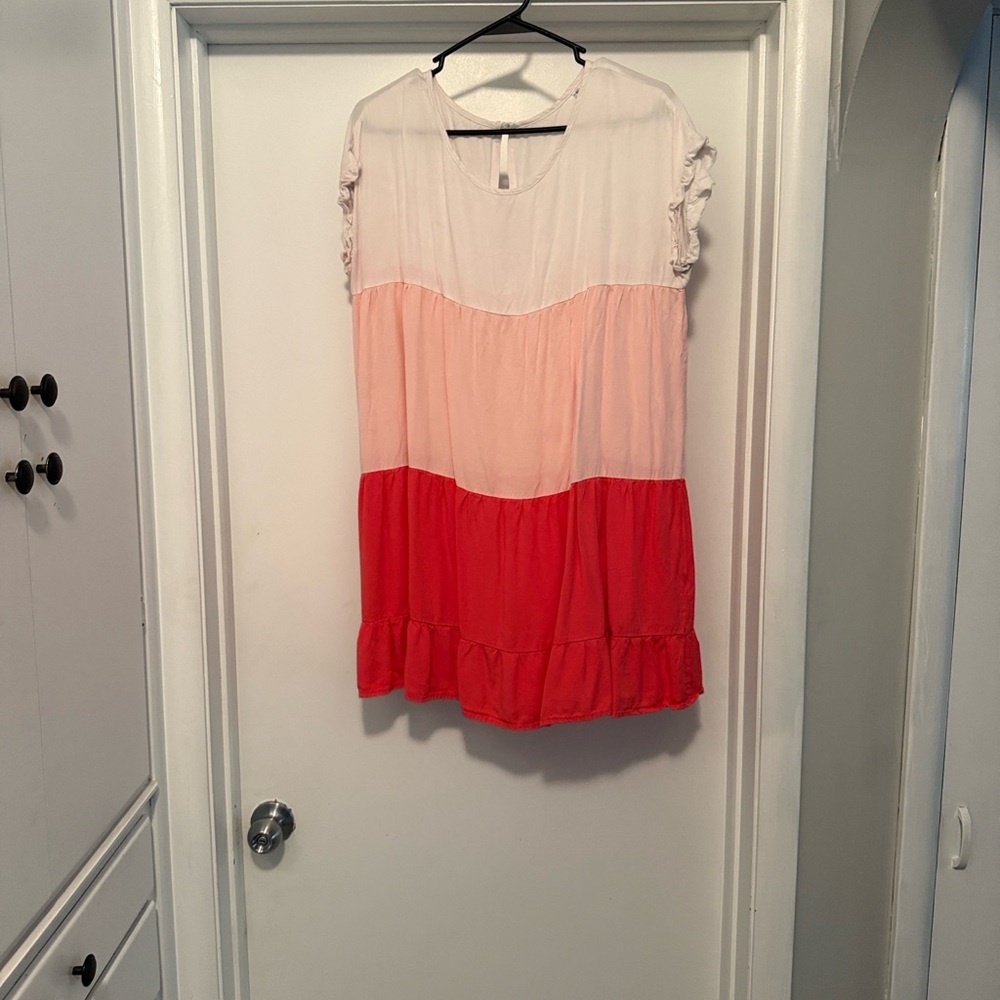 Colorblock Mini Dress
